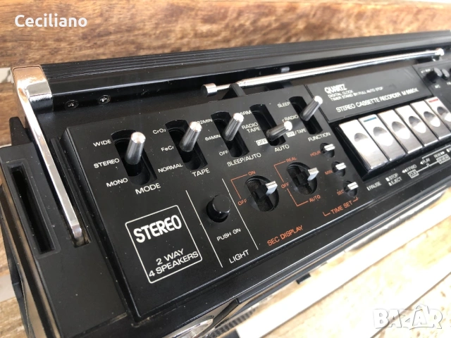 Радиокасетофон SANYO M9990K(model) , снимка 9 - Радиокасетофони, транзистори - 54015312