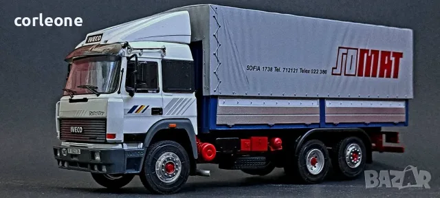 Iveco TurboStar 480 SOMAT - мащаб 1:43 на DeAgostini моделът е нов в блистер, снимка 8 - Колекции - 55301357
