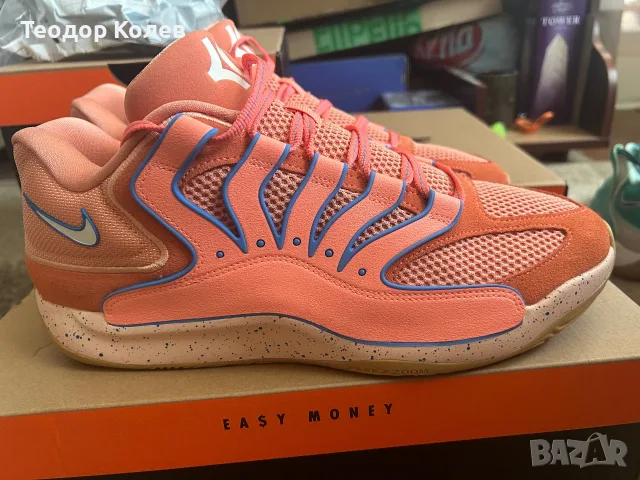 Чисто нови! Баскетболни обувки Nike KD18/Atomic pink, снимка 3 - Спортни обувки - 55479007