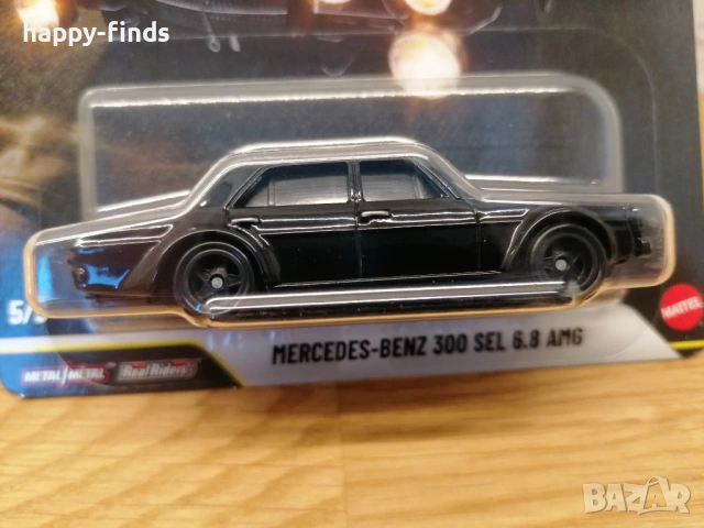 Hot Wheels Mercedes-Benz 300 SEL 6.8 AMG Car Culture, снимка 2 - Колекции - 54445001