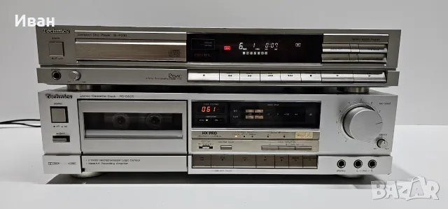 Technics SL-P230 + Technics RS-B505 – CD плейър и касетен дек