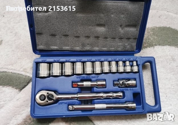 williams blue point 3/8 гедоре гидория 15 части камъни империални комплект
