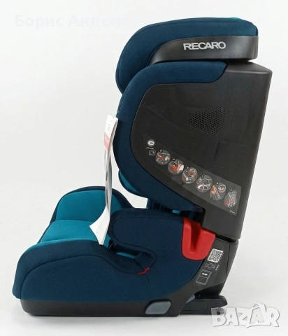 НОВО детско столче RECARO Tian SEATFIX Xenon Blue, снимка 2 - Столчета за кола и колело - 48373927