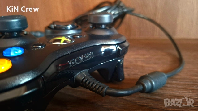 Microsoft Xbox 360 Controller - Wired / Оригинален жичен контролер, снимка 9 - Аксесоари - 54396826