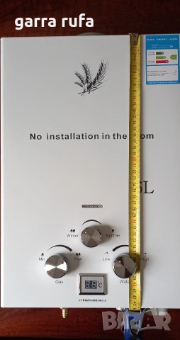 Газов бойлер проточен 6,8,10,16,18 литра пропан бутан-LPG , снимка 2 - Бойлери - 54038562