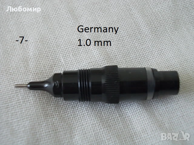 Глава с писец рапидограф Germany - списък, снимка 7 - Ученически пособия, канцеларски материали - 54552555