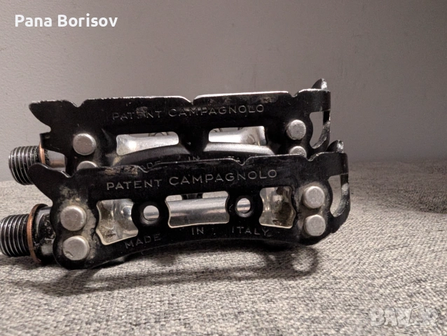 Ретро Шосейни Педали Campagnolo Super Record, снимка 3 - Части за велосипеди - 55260934
