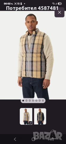 Двулицево ново яке Barbour , снимка 2 - Якета - 54841448