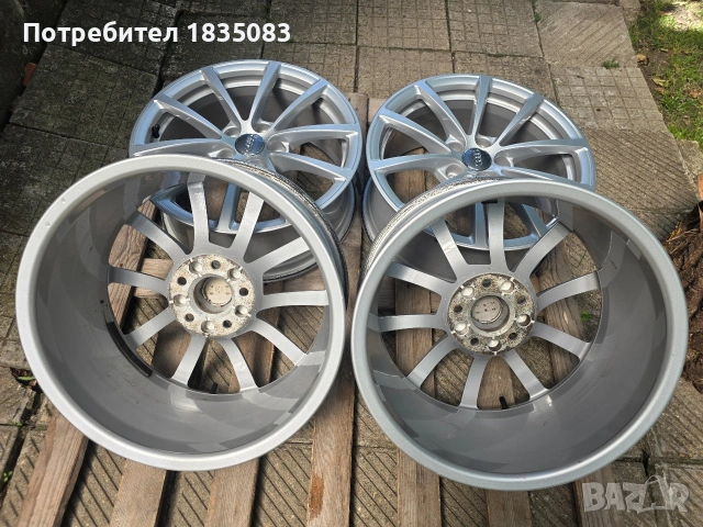 Лети джанти 17ки 5х112 Audi, снимка 8 - Гуми и джанти - 55063660