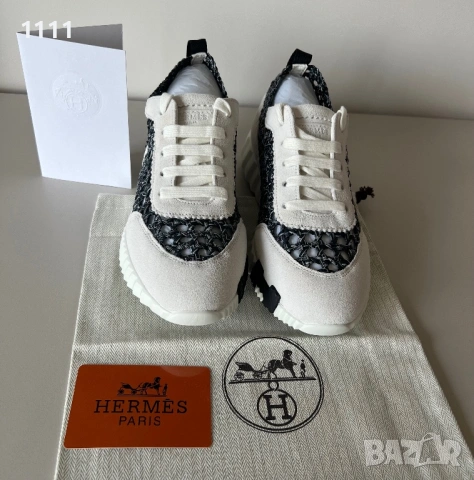 Дамски обувки Hermes 37 и 38 номер, снимка 3 - Маратонки - 54638090