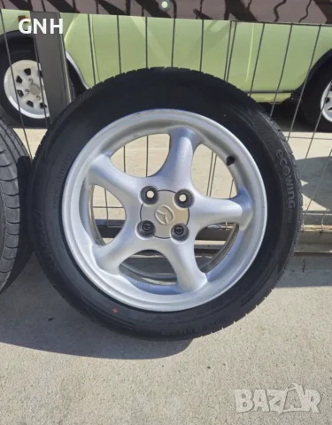 Джанти Enkei Mazda Mx5 15 цола , 4х100 , 6j , et45 , 185/55/15 Suzuki, снимка 5 - Гуми и джанти - 55494293