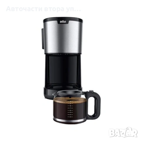 Кафемашина Braun KF 1500 BK PurShine, 1000 W, снимка 3 - Кафемашини - 54611559