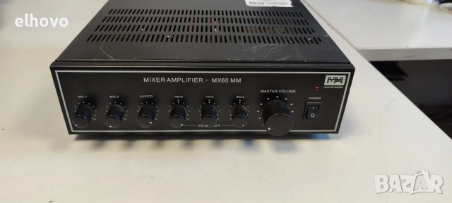 Mixer amplifer-MX60 MM#1, снимка 5 - Ресийвъри, усилватели, смесителни пултове - 54327596