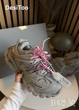 Balenciaga Track – Grey , снимка 2 - Маратонки - 54305782