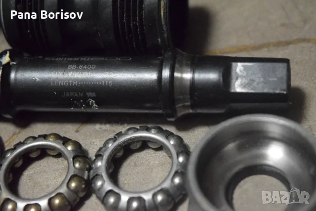 Ретро Шосеен Монтаж Shimano 600 Tricolore 6400 7 Скорости, снимка 15 - Части за велосипеди - 55541129