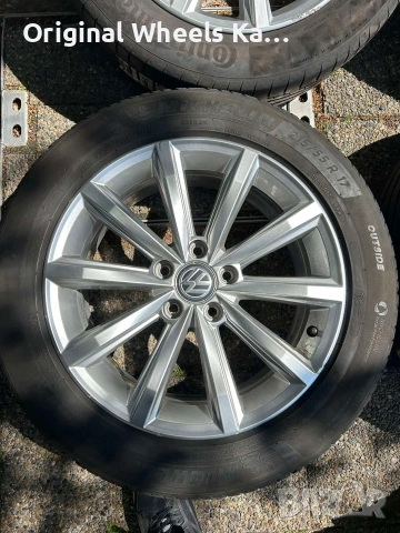 Оригинални джанти за Vw Passat B8 17" модел London, снимка 3 - Гуми и джанти - 54973420