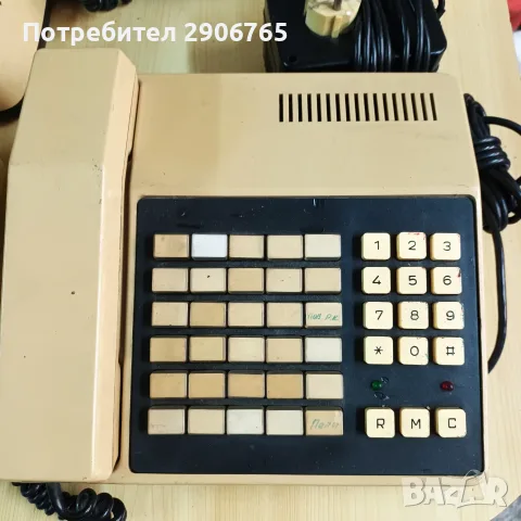 Стари телефони и станция, снимка 7 - Антикварни и старинни предмети - 55484979