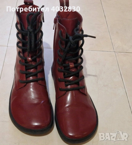 Боси /barefoot/ обувки Shapen Maverick, бордо, номер 36, снимка 2 - Други - 54263009