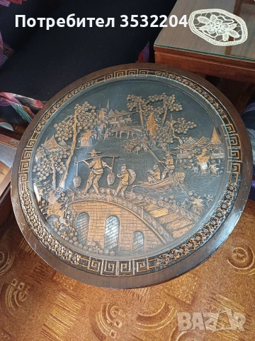 Антикварна китайска маса за чай, кафе., снимка 3 - Антикварни и старинни предмети - 54680480