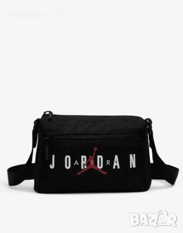 Оригинал! NIKE Jordan Crossbody Bag Black чанта през рамо
