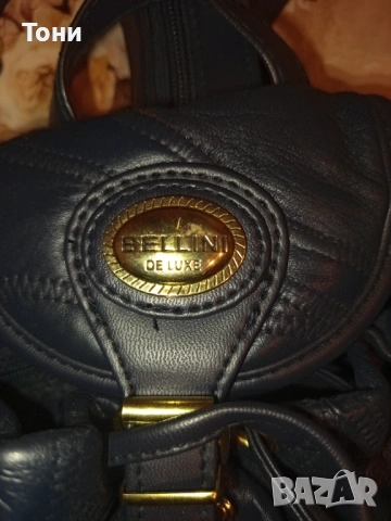BELLINI DELUXE Оригинал Нова Кожена Дамска Раница, снимка 6 - Раници - 55157566