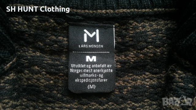 LARS MONSEN Folldal Genser 49% Wool размер M / L пуловер 49% Вълна - 2697, снимка 17 - Екипировка - 54859141