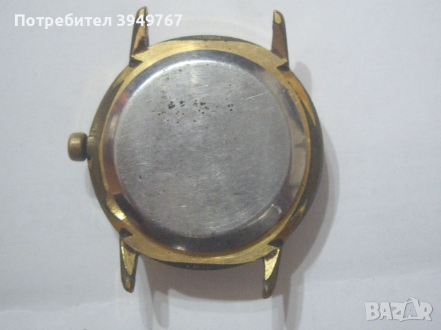 Стар мъжки позлатен часовник., снимка 3 - Мъжки - 54361950