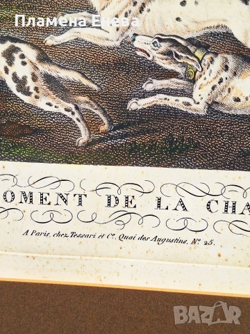 2 броя големи френски гравюри , снимка 12 - Картини - 54178538