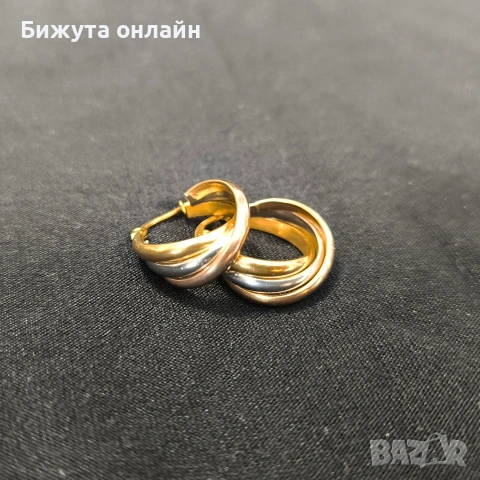 Стилни обеци от медицинска стомана. Продукт № 096