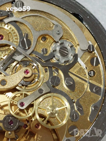 Джобен часовник Омега хронограф-Omega Split Second Chronograph Rattrapante, 5 500 лв, снимка 14 - Мъжки - 52217920