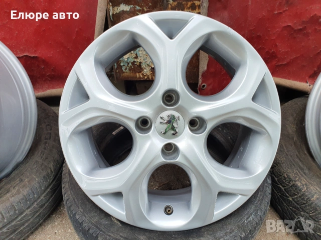 Джанти Пежо 4x108x6J16ет22, снимка 3 - Гуми и джанти - 54546451