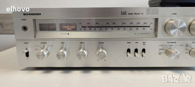 Ресивър Schneider hifi sound project TA 6000, снимка 2 - Ресийвъри, усилватели, смесителни пултове - 55025115