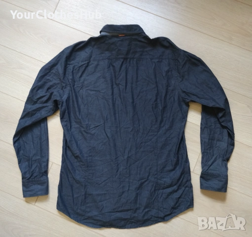 BOSS Hugo Boss Boss Orange XL/XXL size Мъжка риза 100% памук, снимка 2 - Ризи - 54961324