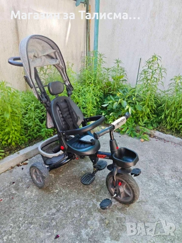 Детска Триколка BYOX EXPLORE СИВА, снимка 6 - Детски велосипеди, триколки и коли - 55010598