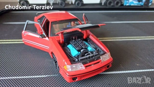 Мащабни модели коли 1:24 / Jada Honda S2000 / Maisto Ford Mustang, снимка 7 - Колекции - 54911586