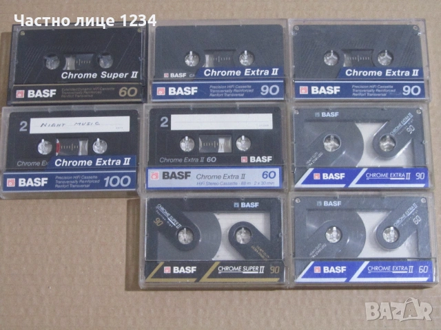 Хромни аудио касети BASF