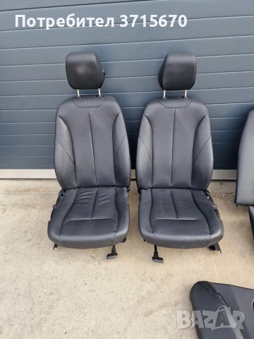 Кожен салон за BMW f30 седан с подгрев , снимка 5 - Части - 54739911