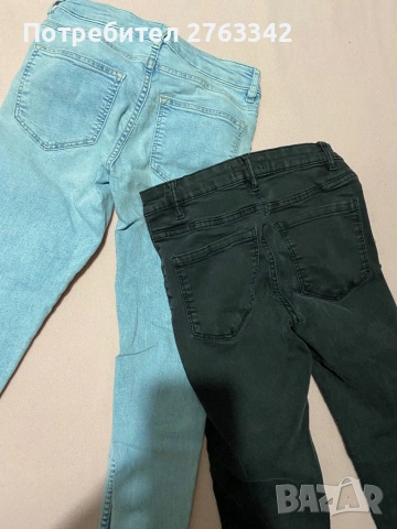 Еластични дънки xs размер, снимка 4 - Дънки - 54101716