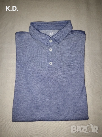 Мъжка поло тениска H&M - като нова, снимка 4 - Тениски - 54384067