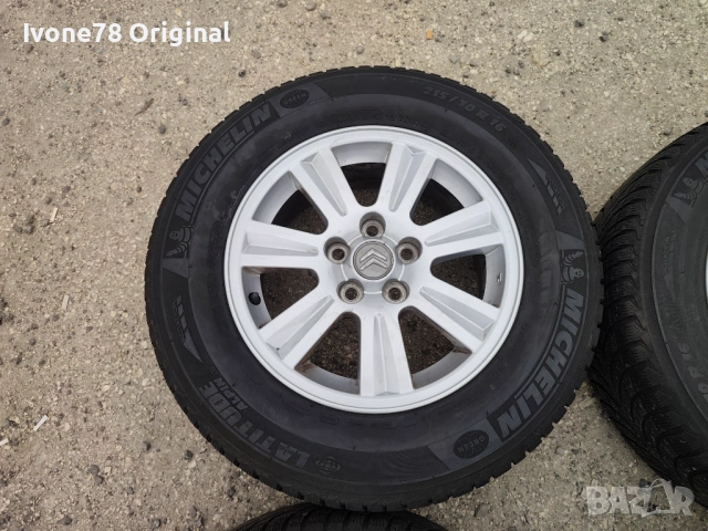  ПРОМОЦИЯ АЛУМИНИЕВИ ДЖАНТИ Citroen,Peugeot,Hyundai и Mitsubishi 5x114.3 16 цола.Отлично състояние., снимка 4 - Гуми и джанти - 54495230