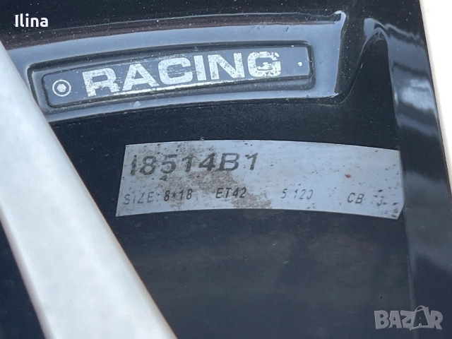Джанти 18” FOX RACING  5x120 VW / BMW, снимка 6 - Гуми и джанти - 55105833