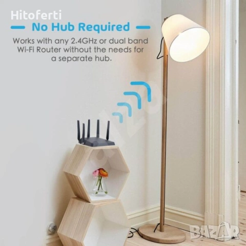 LED крушка за безжично управление Meross Smart WiFi LED Bulb MSL120 E27 2 броя, снимка 2 - Крушки - 54875053