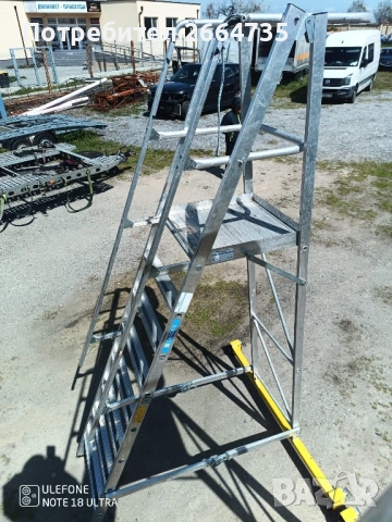 Професионални алуминиеви стълби ZARGES малка и голяма , снимка 8 - Индустриална техника - 54184560