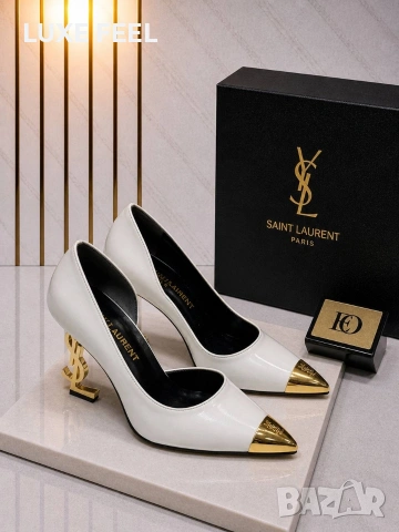 Fendi 💎 Chanel 💎 Yves Saint Laurent 💎, снимка 2 - Дамски обувки на ток - 54456284