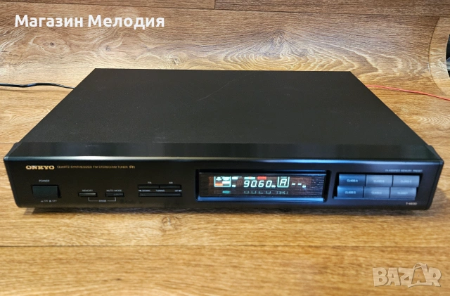 Тунер Onkyo T-4830 Quartz Synthesized – Отлично състояние, Made in Japan, снимка 4 - Декове - 54968204