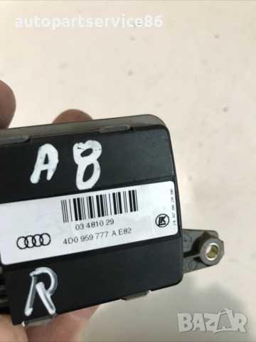 Контролен модул за седалки за Audi A8 D2 3.3 TDI AKF (2002) 4D0959777A, снимка 3 - Части - 54651378