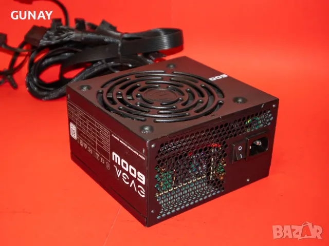 EVGA 600 W2 600W 80 Plus White Компютърно ATX захранване PC PSU 100-W2-0600-K2