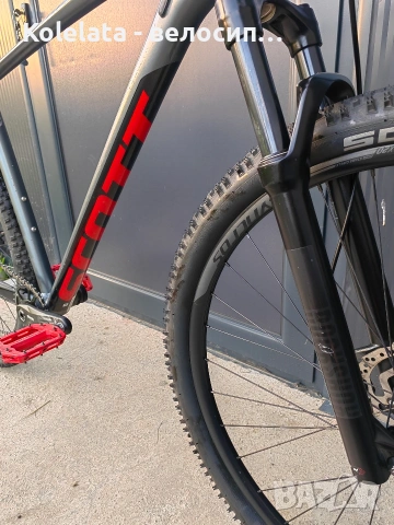 29" Scott, XL, въздушна вилка Rockshox, 1x12, планински алуминиев велосипед, снимка 10 - Велосипеди - 54512372
