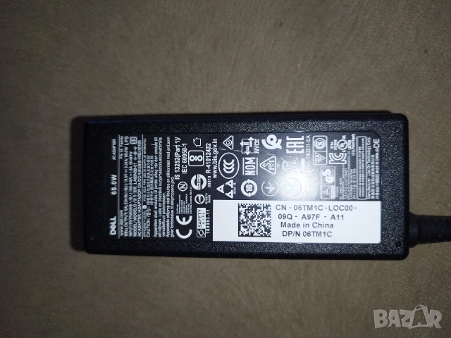 Оригинално зарядно за лаптоп DELL 65w, снимка 5 - Части за лаптопи - 54911524