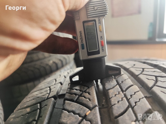 4бр.зимни гуми 265/60/18 Michelin, снимка 2 - Гуми и джанти - 54454006